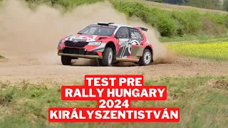 TEST PRE RALLY HUNGARY 2024 - ACTION - VLOG - GRAVEL - JUMPS