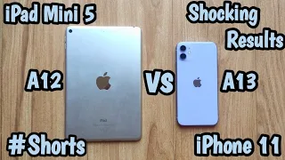 iPad Mini 5 vs iPhone 11 Touch Response Test - A12 vs A13 Pubg Test - Next Level Competition #shorts