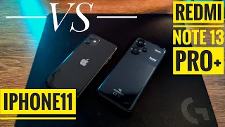 Xiaomi Redmi NOTE 13 PRO+ VS iPhone 11 | Care este MAI BUN?