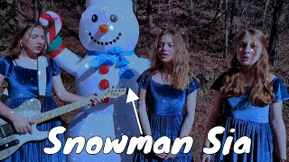 "SNOWMAN" Sia Cover by |Cotton Pickin Kids