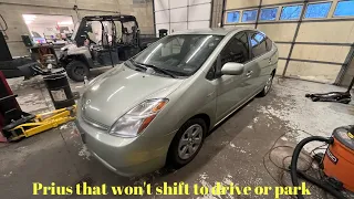 How to fix a Toyota Prius that won’t start or go into drive or park.