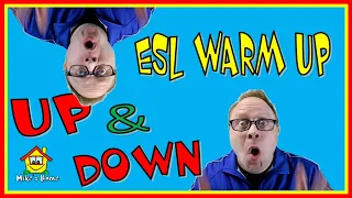 NEW WARM UP - Up and Down - ESL teaching tips - warmer - teaching English