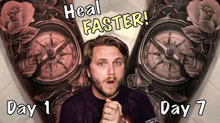 9 INSANE Hacks For Making A New Tattoo Heal Faster!