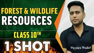 Forest and Wildlife Resources in 1 Shot - Everything Covered || Class 10th Board || Pure English
