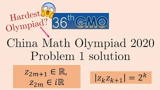 China Math Olympiad 2020 Day 1 Problem 1 solution