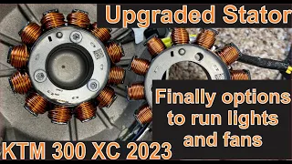 Finally an Upgraded Stator - Install Video | 2023 KTM 300 XC