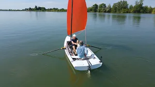 A row and sail micro-adventure in Bourgogne with the XP16