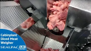 Meat Diced into MHW | Automation in the Food Industry