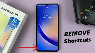 How To Disable (Remove) Lock Screen Shortcuts On Samsung Galaxy A34 5G