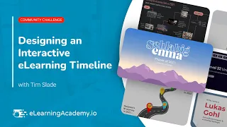 Designing Interactive eLearning Timelines | December 2021 Monthly eLearning Challenge Recap