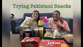 Trying Pakistani Snacks| Jinsy