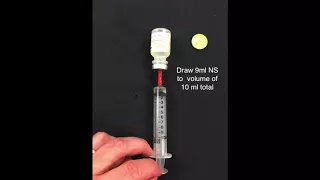 Epinephrine Dilution