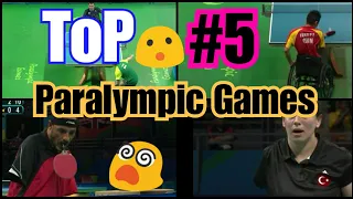 Top #5 Table Tennis Best Moment's *"Paralympic Games"*
