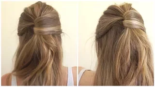 Half Up French Twist Tutorial