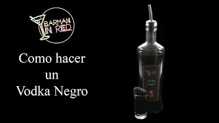 HOW TO MAKE BLACK VODKA