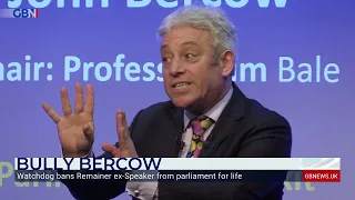 Kate Hoey reacts to John Bercow being banned from Parliament for life