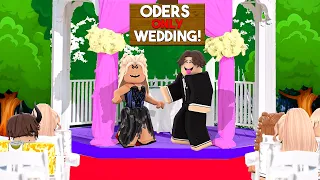 I SNUCK Into a ODERS ONLY WEDDING.. (Brookhaven RP)