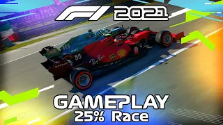 F1 2021 - 25% Race in Monza - Carlos Sainz Jr. [HD]