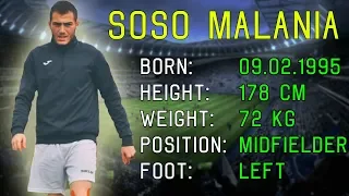 Soso Malania - Skills, Passes and Goals | HD