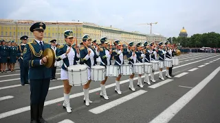 Выпуск лейтенантов МЧС России на Дворцовой. Видеосъёмка выпускного.