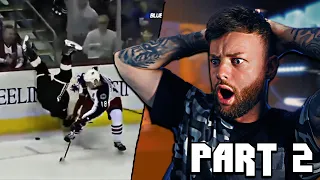 SOCCER FAN Reacts: BIGGEST NHL HITS OF ALL TIME | Part 2
