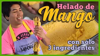 Helado de mango - 3 ingredientes