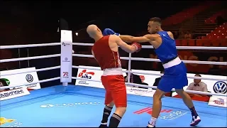 Round of 32 (81kg) ROUZBAHANI Ehsan (IRI) vs WHITTAKER Benjamin (ENG) /AIBA World 2019