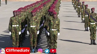 See what happened when president Ruto was inspecting the GSU passout parade