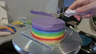 asmr cake decoration | 30 minute no talking no music