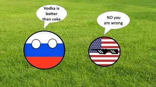 RUSSIA VODKA VS USA COKE