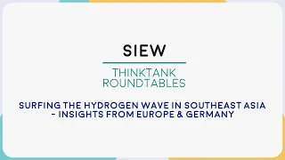 Thinktank | Agora: Surfing the Hydrogen Wave in Southeast Asia – Insights from Europe & Germany