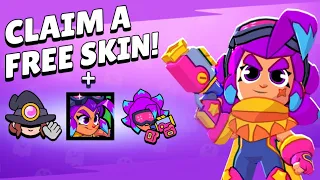 Claim a New FREE Skin in Brawl Stars - Squad Busters Shelly!