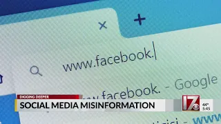 Social media misinformation