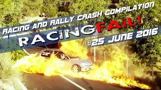 Racing and Rally Crash Compilation Week 25 June 2016