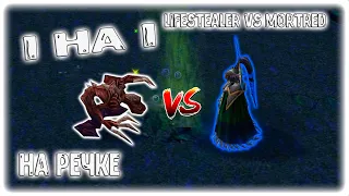 1х1 на речке | Lifestealer VS Mortred | Кто из них сильнее?