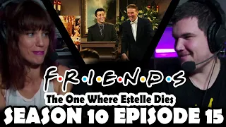 FIRST TIME WATCHING FRIENDS SEASON 10 EPISODE 15 ''The One Where Estelle Dies''
