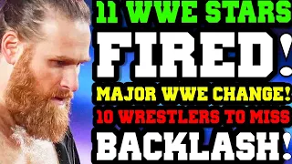 WWE News! Multiple WWE Wrestlers Released! 10 WWE Wrestlers To Miss WWE Backlash Major WWE Change!