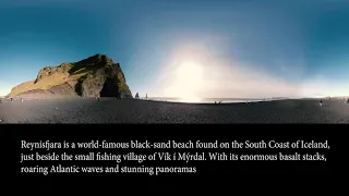 Black Sand Beach Walk 360/VR Video