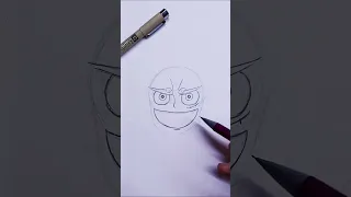 How To Draw Gear 5 Luffy [Face] one piece