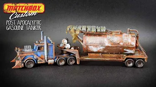 Matchbox Custom Post Apocalyptic Peterbilt Gasoline Tanker