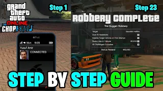 DETAILED GUIDE How to Complete the Entire Robbery in GTA ONLINE | GTA Online Chop Shop Update