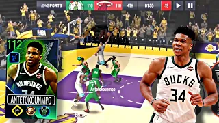 112 ovr Giannis Antetokunmpo Is Dominating The Paint | NBA LIVE MOBILE