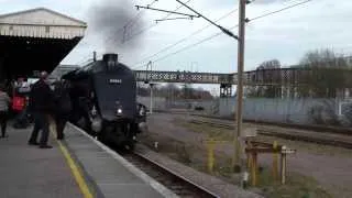 (HD) LNER A4 Class 4-6-2 no 60007 Sir Nigel Gresley at WGC