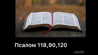 Псалом 118,90,120