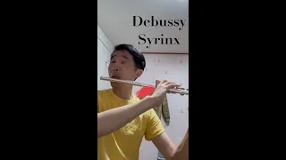 Syrinx for Flute Solo(Debussy) #flute