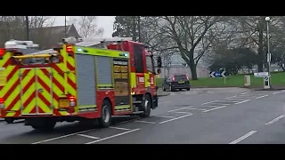 London fire brigade responding in Wembley