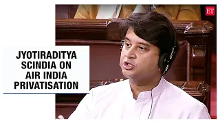 Watch: Jyotiraditya Scindia blasts Opposition for questioning Air India’s privatisation