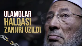 Ulamolar halqasi zanjiri uzildi | Yusuf Qarzoviy haqlarida