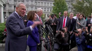 Trump White House meeting meltdown