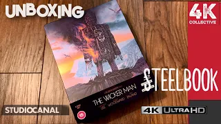 The Wicker Man 4k UltraHD Blu-ray Steelbook Edition Unboxing